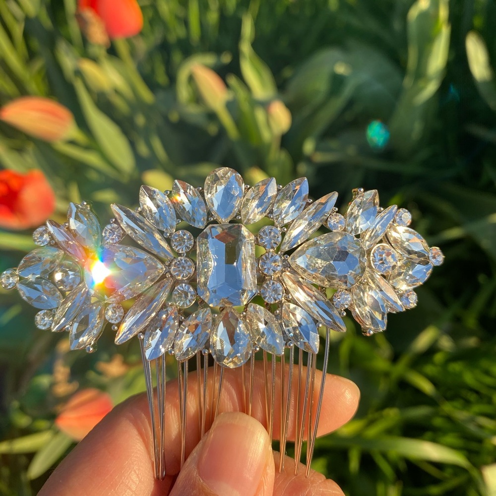 wedding hairpiece